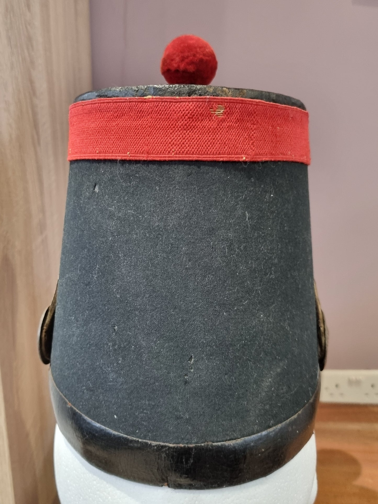 Rare French Army Model 1848 Garde National Shako Helmet Crimean War Era