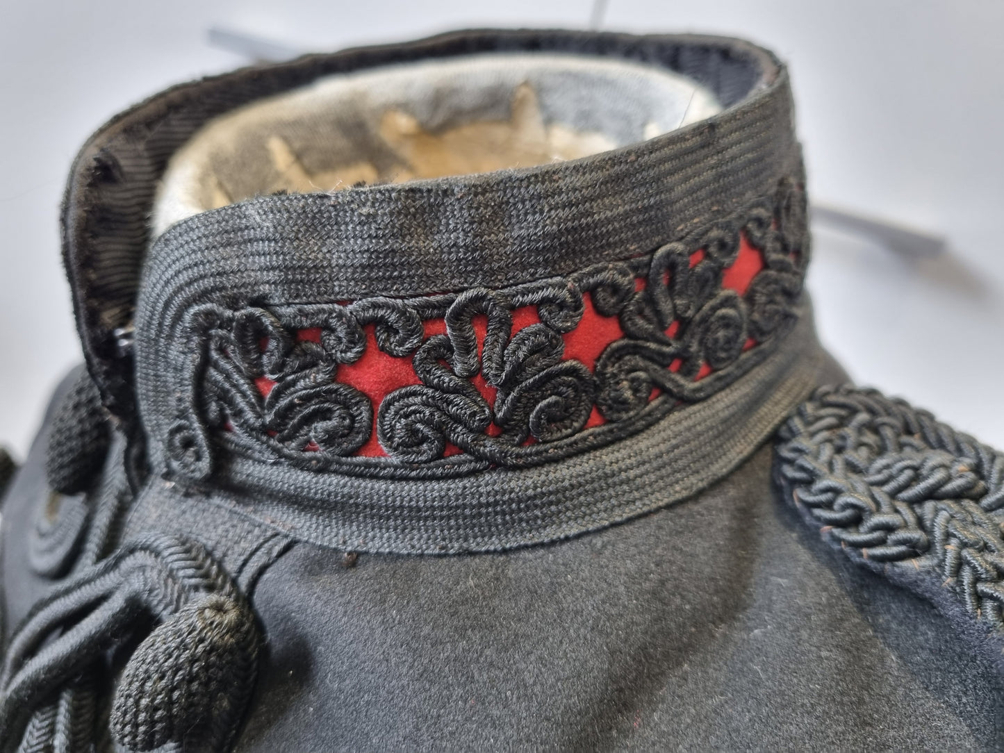 SOLD! Pre WW1 Edwardian King's Royal Rifle Corps Lieutenant's Frogged Mess Jacket
