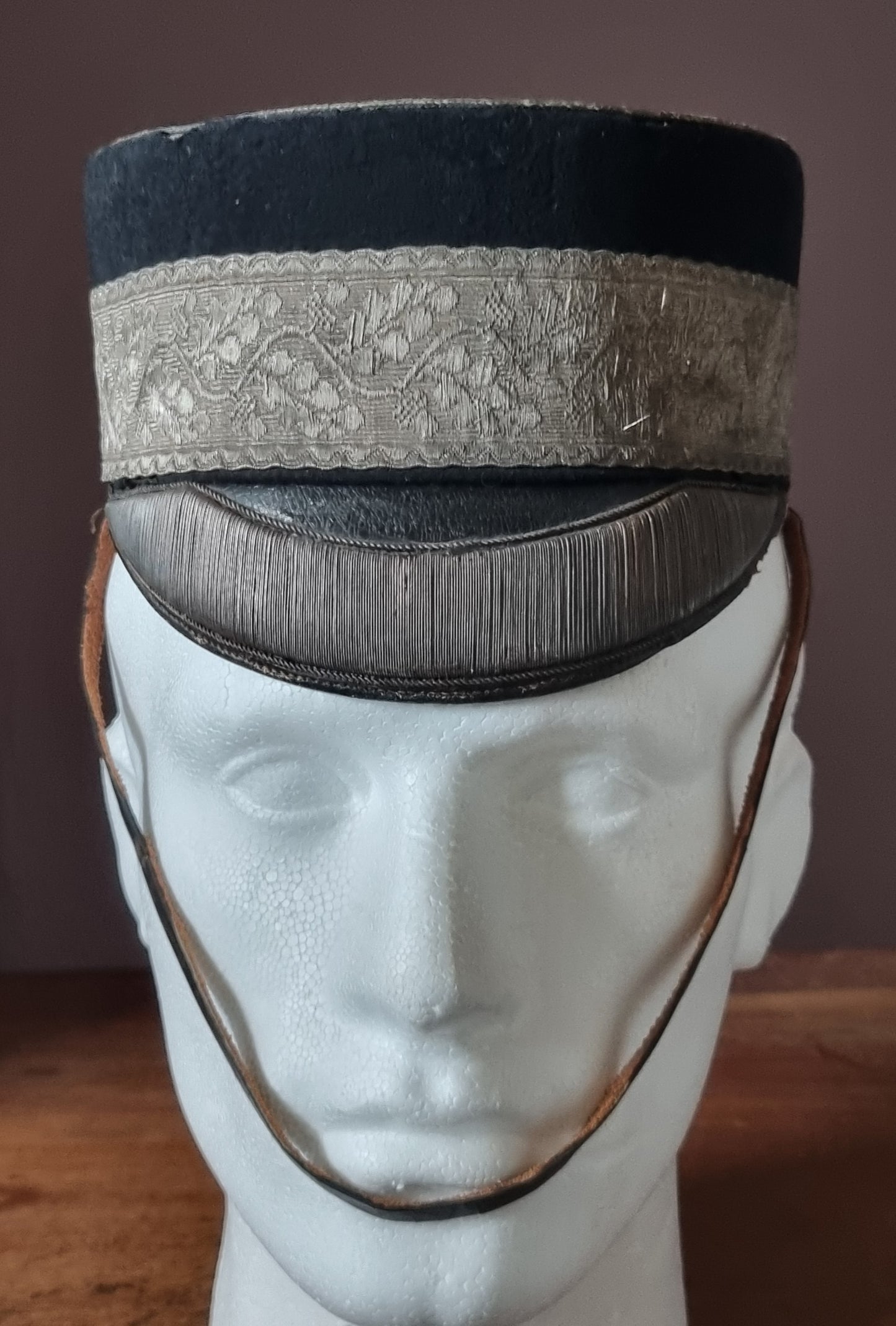 SOLD! Victorian Yorkshire Dragoons NCOs 1880 Pattern Forage Cap