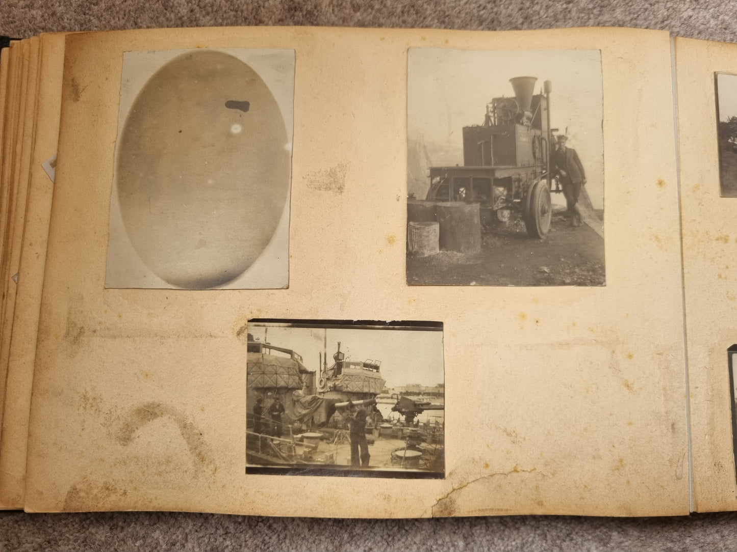SOLD! WW1 Royal Navy Air Service (RNAS) Balloon Operator’s Photo Album
