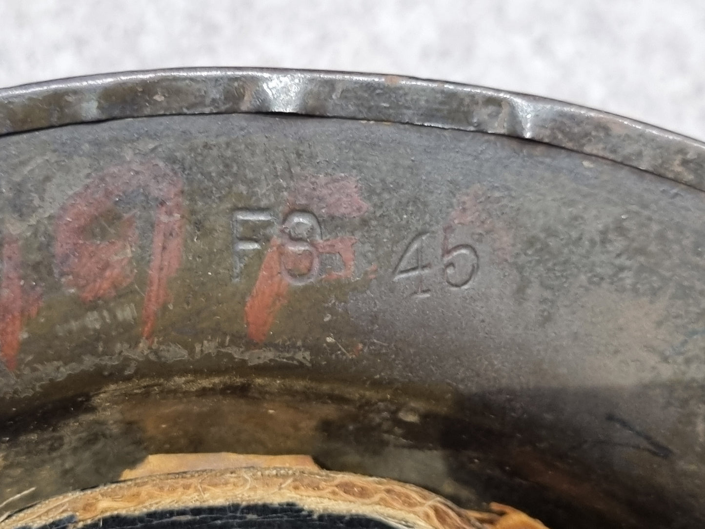WW1 British MK1 'Brodie' Helmet, Supply Company 149, Named