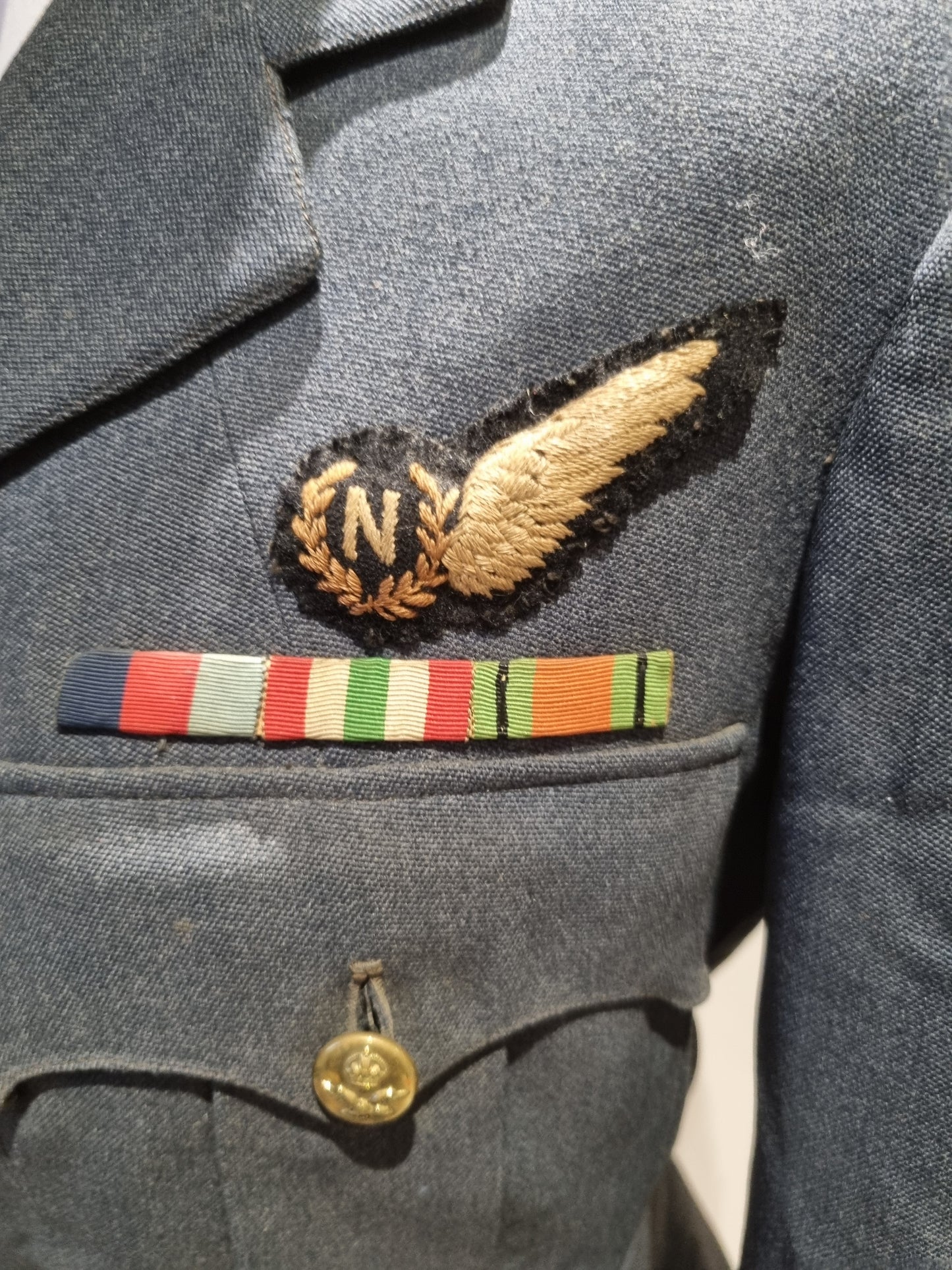 WW2 RAF Single Owner Polish / Czech Officer Uniform & Caps Collection