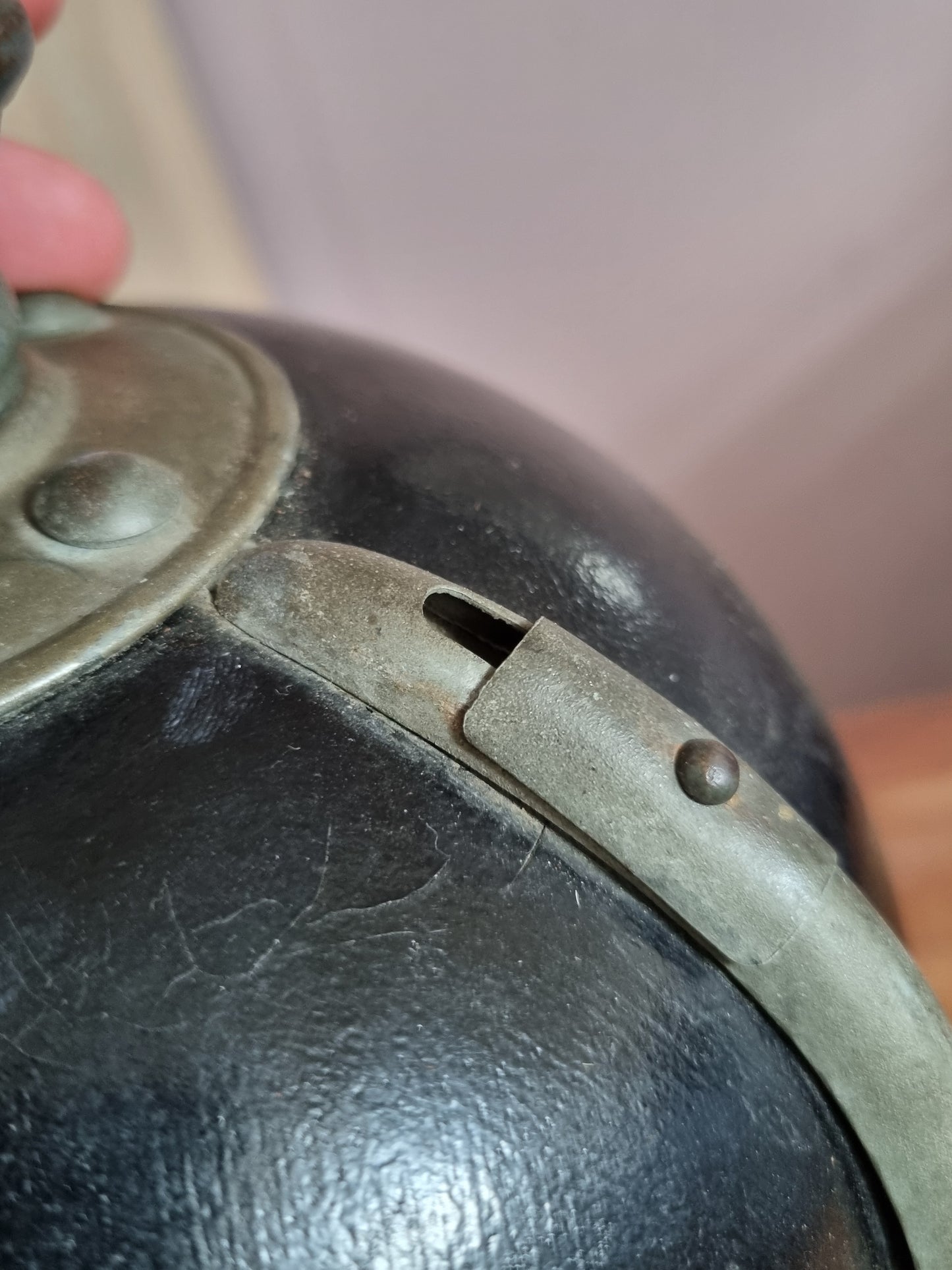 SOLD! WW1 Imperial German Army M1895 Prussian Enlisted Man Pickelhaube Helmet