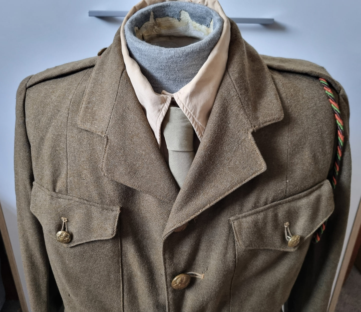 SOLD! WW2 Ladies ATS Warrant Officer’s Uniform, Jacket, Shirt & Tie - Central Midlands District