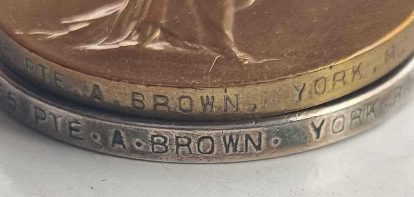 WW1 British Gallantry Military Medal Group to Alfred Brown, Royal Irish Rifles, Gallipoli