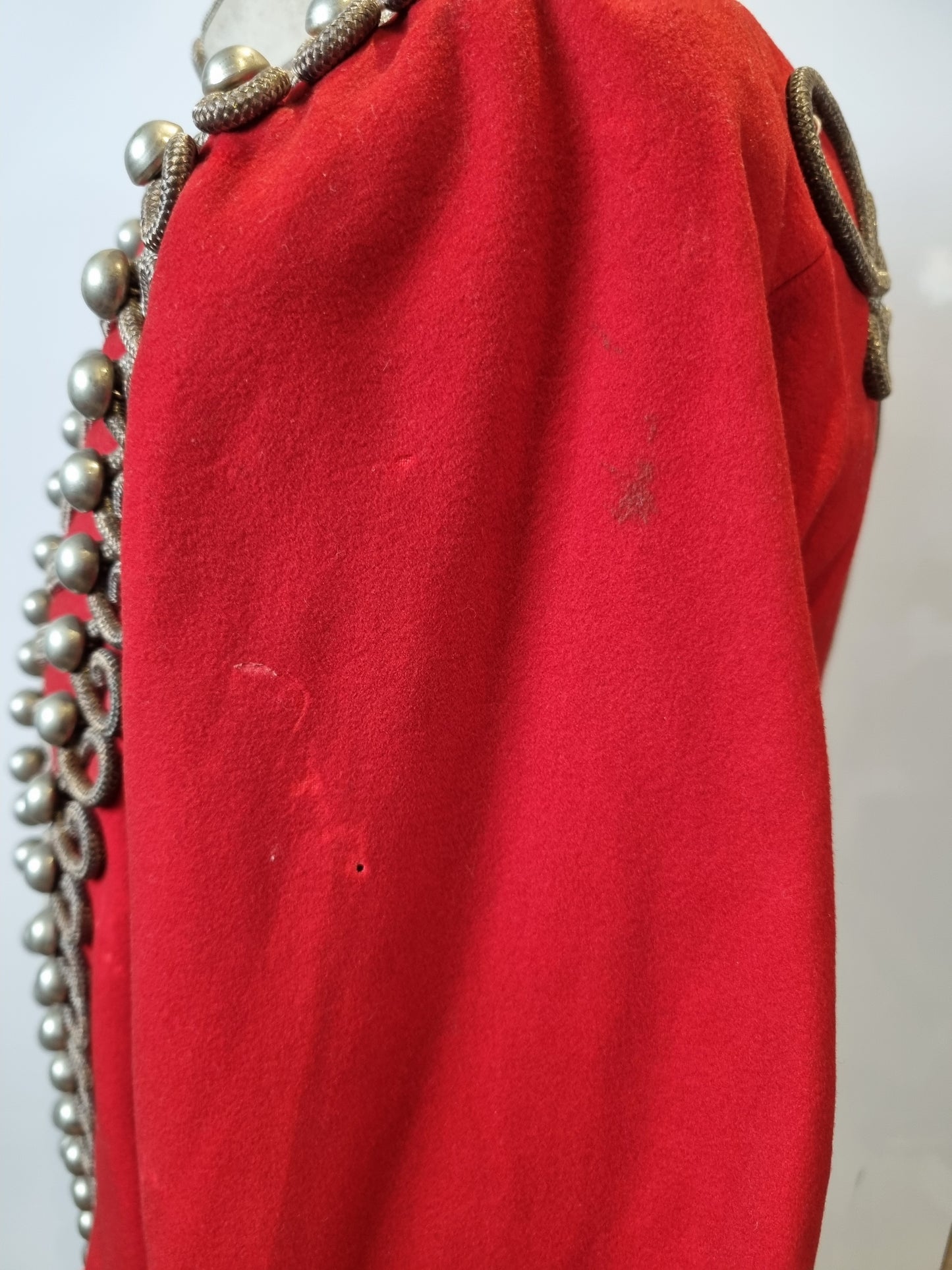 Superb Victorian Westmorland & Cumberland Hussars Scarlet Shell Jacket, Dated 1899