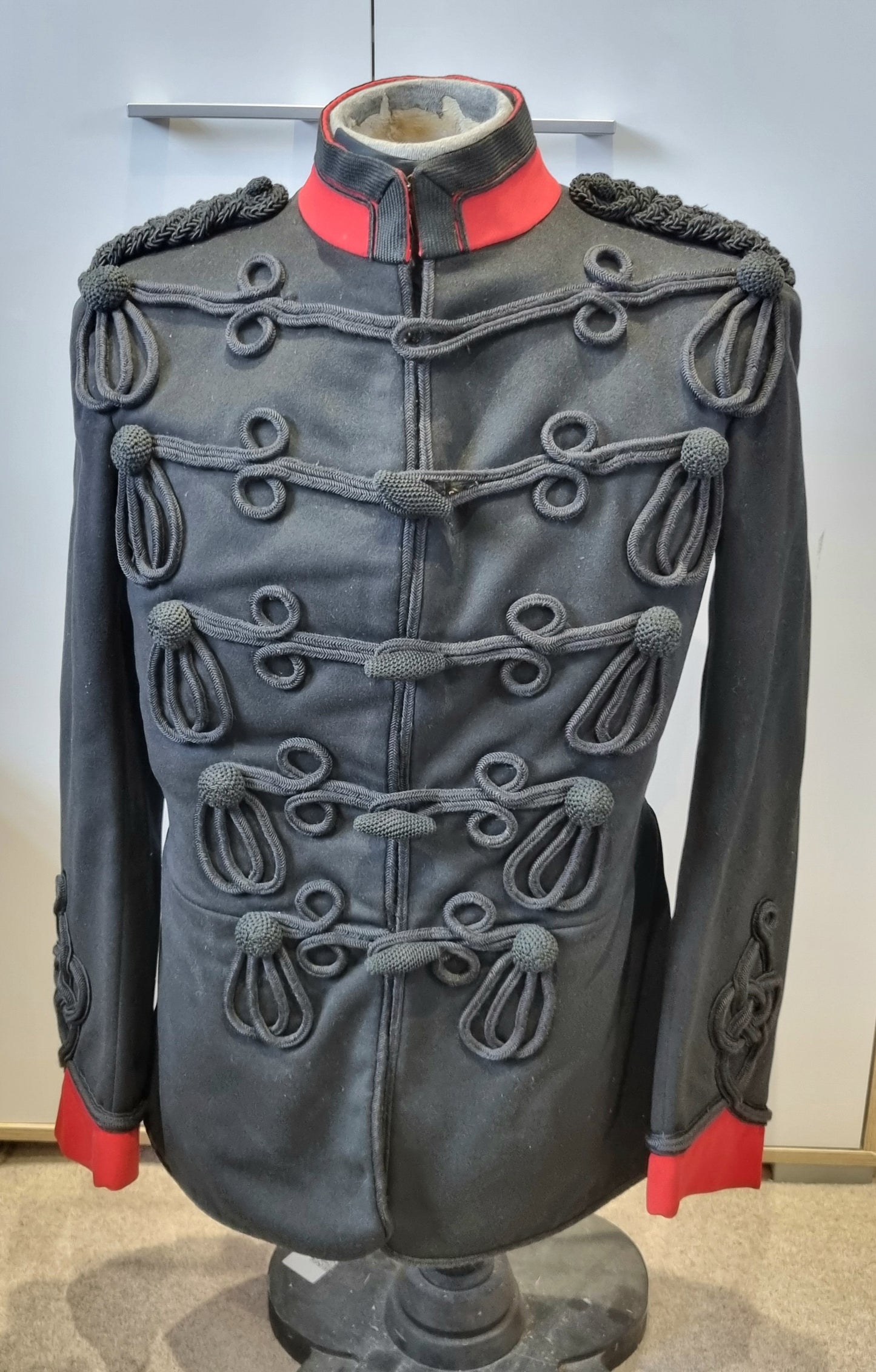 Pre WW1 Edwardian Rifles Regiment Frogged Jacket