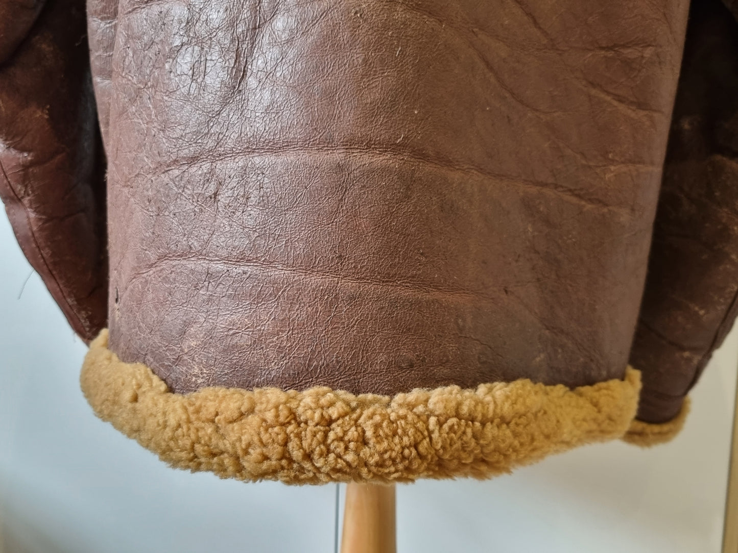 Fantastic Korean War Era 1950s RAF Irvin Sheepskin Flying Jacket