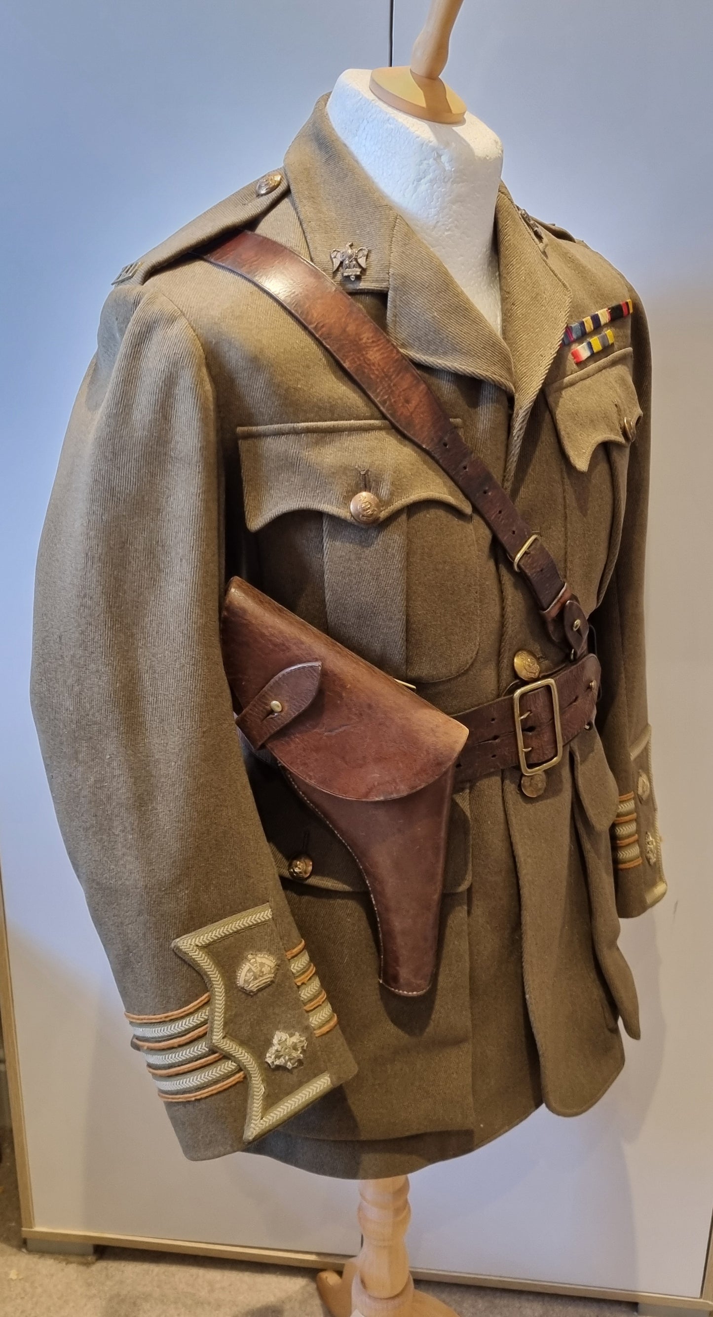 SOLD! Unique WW1 Uniform Set of Lt Colonel Frederick Wormald DSO, Commander of Royal Dragoons