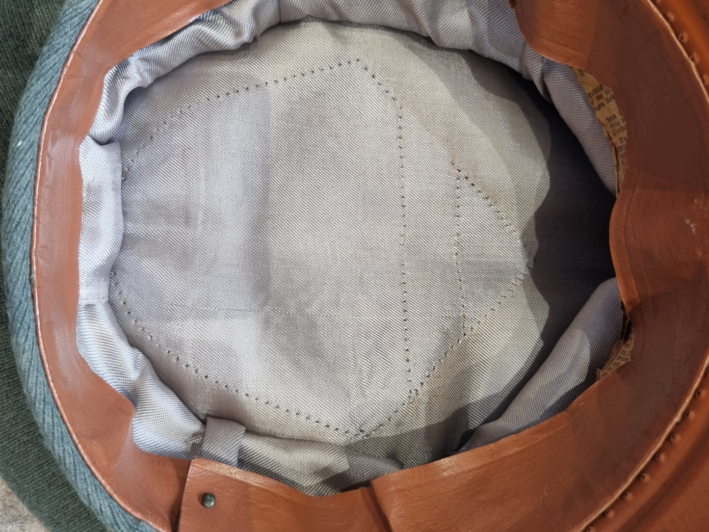 WW2 German Wehrmacht Pioneer / Engineer Officer's Visor Cap