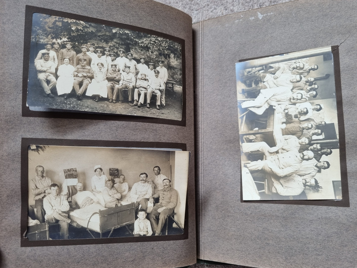 WW1 German Army Nurses Photo Album, 34 Photos