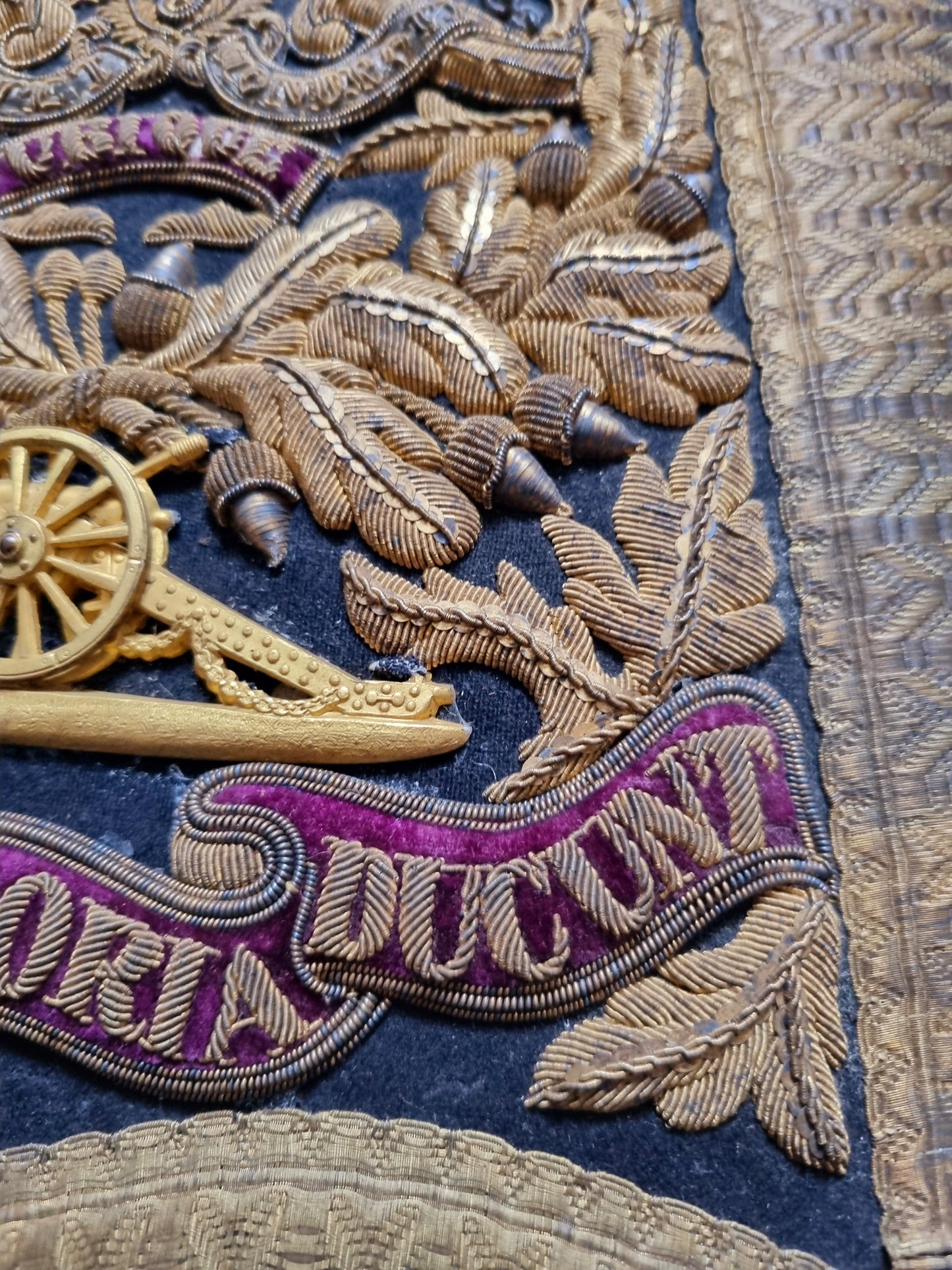 SOLD! Victorian Royal Artillery Officer’s Dress Sabretache and Cover