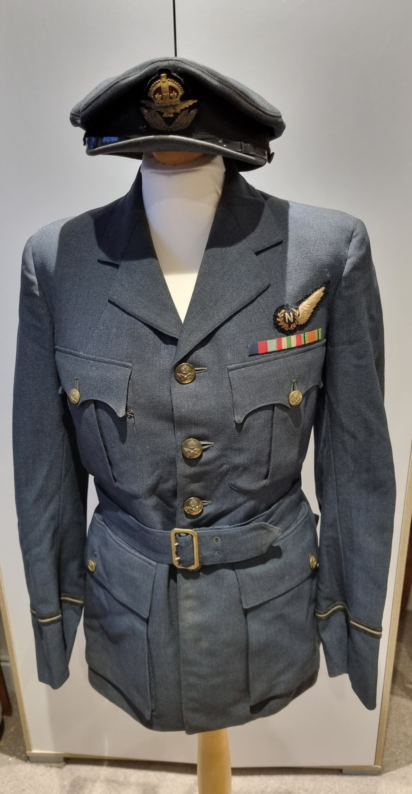 WW2 RAF Single Owner Polish / Czech Officer Uniform & Caps Collection
