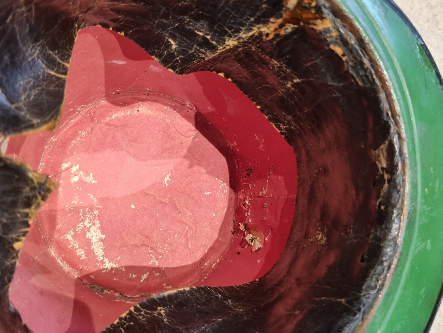 Rare French Army Model 1848 Garde National Shako Helmet Crimean War Era