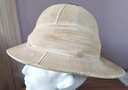 Rare Boer War British Army Officer's Wolseley Pattern Pith Helmet