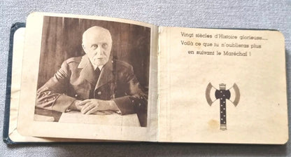 SOLD! Rare WW2 French Vichy Diary, "Agenda de Armée Nouvelle 1942"