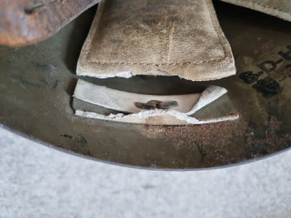 Spanish Civil War used Czech Vz32 Helmet