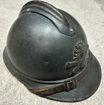 WW1 French Artillery M15 ‘Adrian’ Helmet
