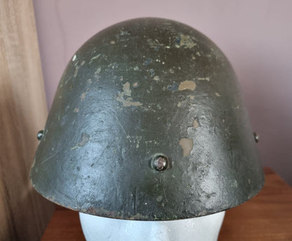 Spanish Civil War used Czech Vz32 Helmet