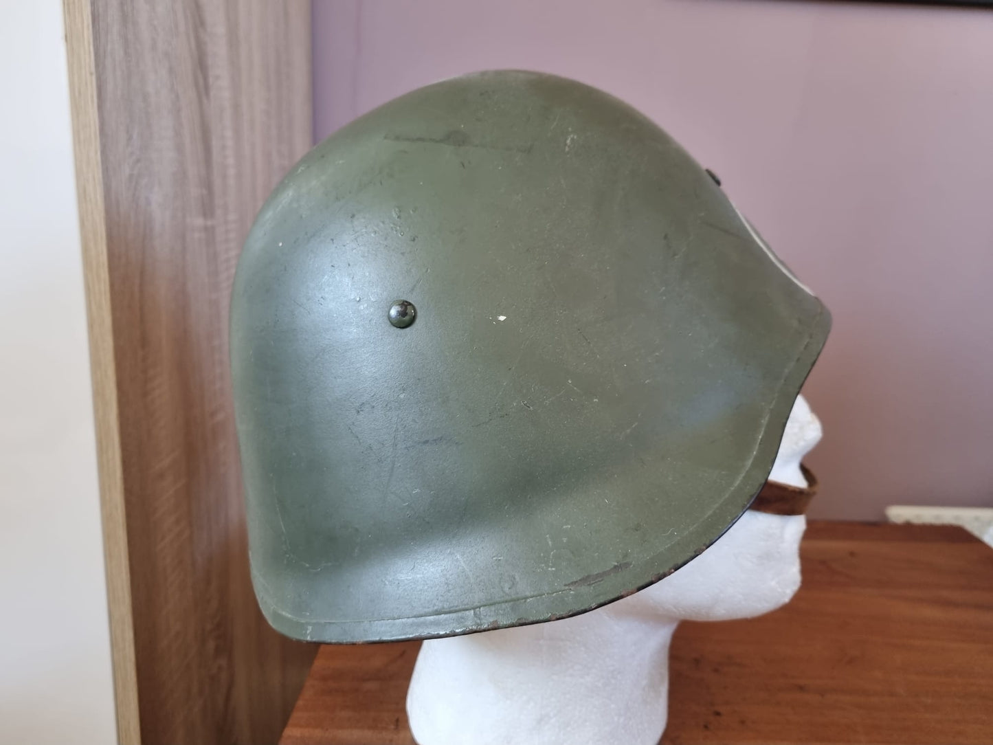 SOLD! WW2 Danish M23/41 Helmet for a Civil Defence Academy