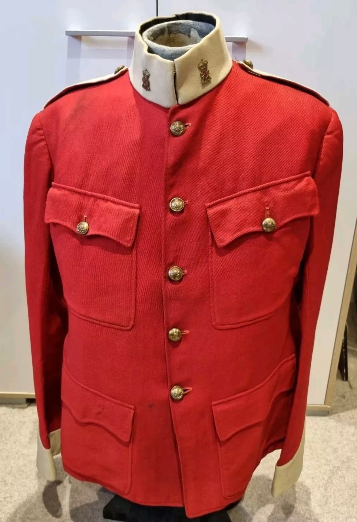 Pre-WW1 (Edwardian) Yorkshire Regiment (Green Howards) OR’s Tunic