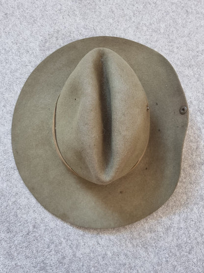 WW2 26th Indian Division Slouch Hat, Dated 1943
