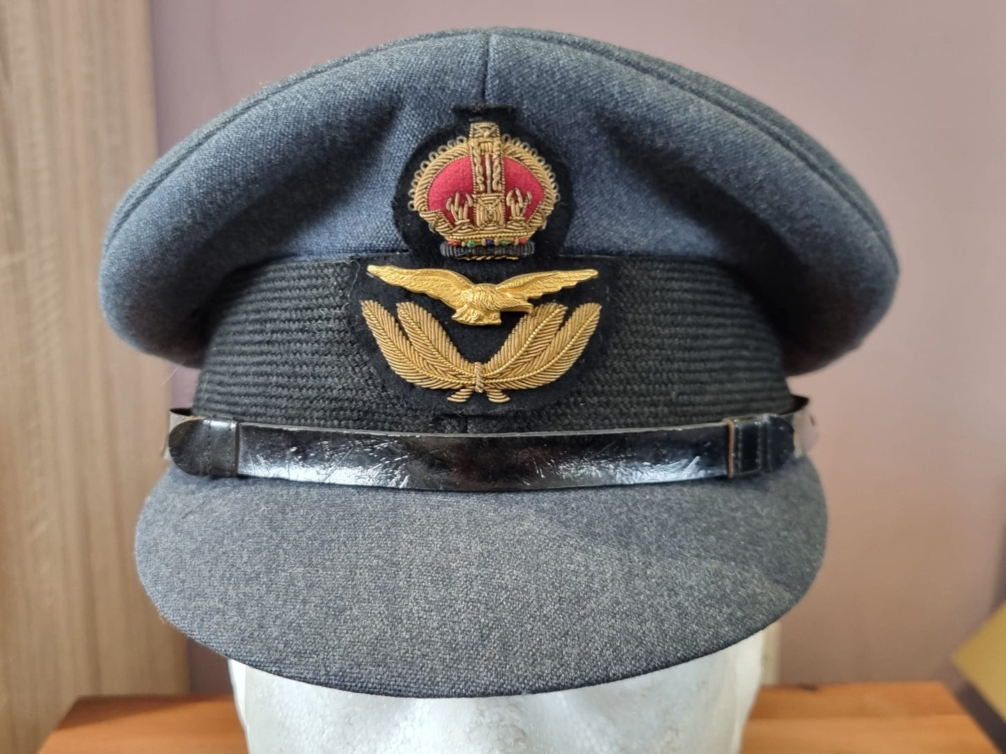 SOLD! Late 1940s RAF Officer’s Visor Cap