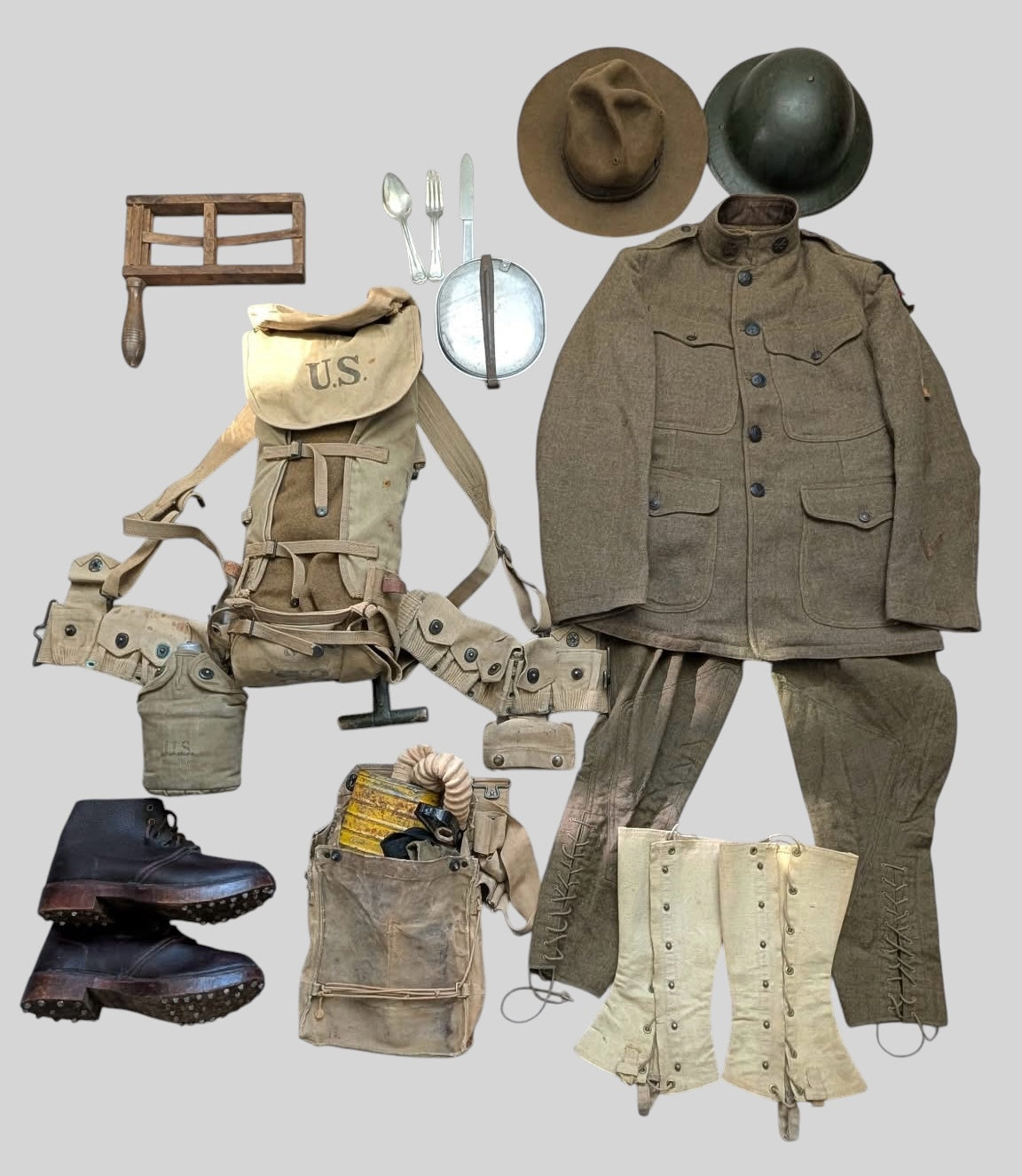 WW1/Interwar US National Guard Full Uniform Set