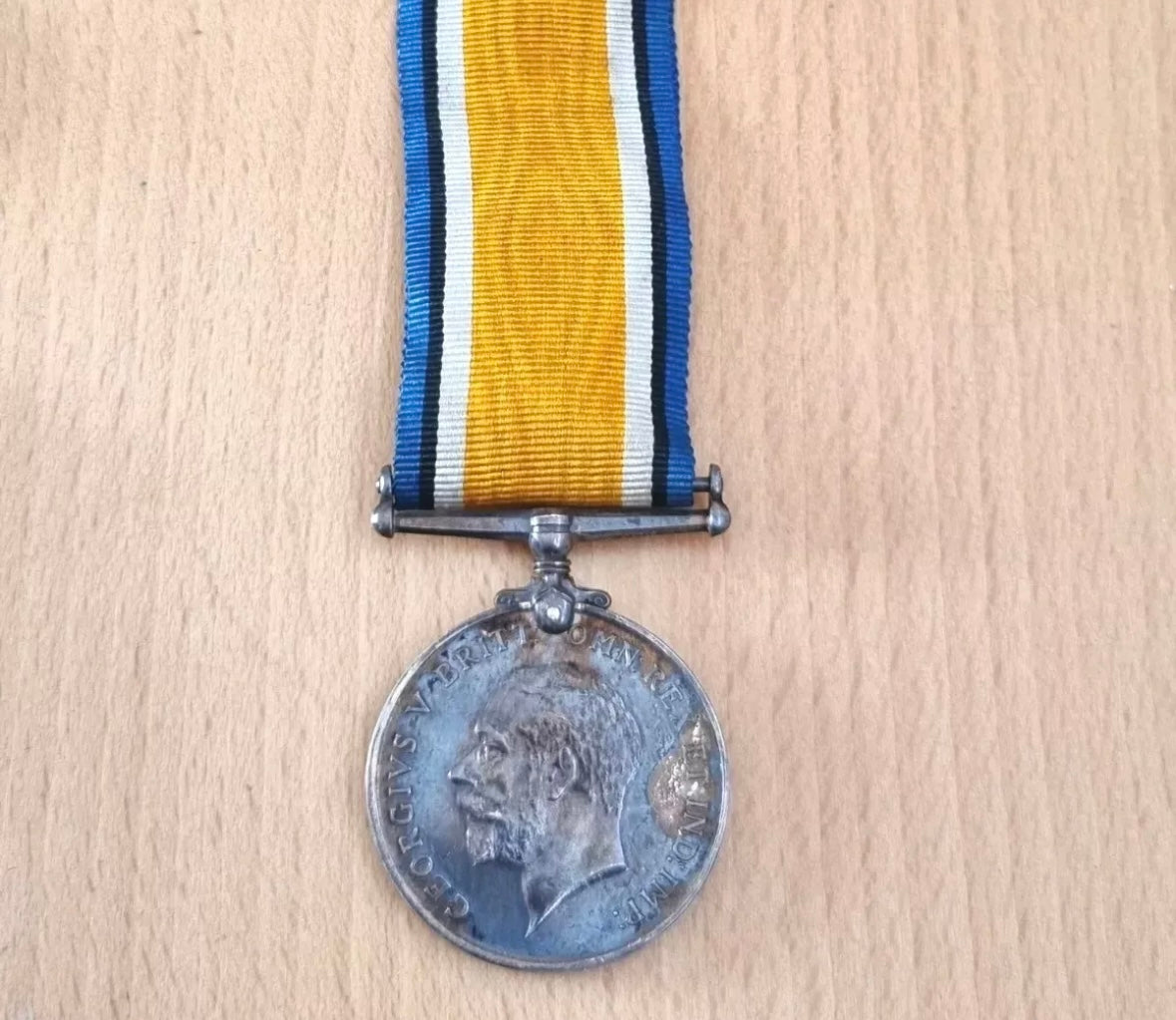 SOLD! WW1 Medal Pair to Private Alfred Oliphant- Highland Light Infantry, Northumberland Fusiliers, Hampshire Regiment