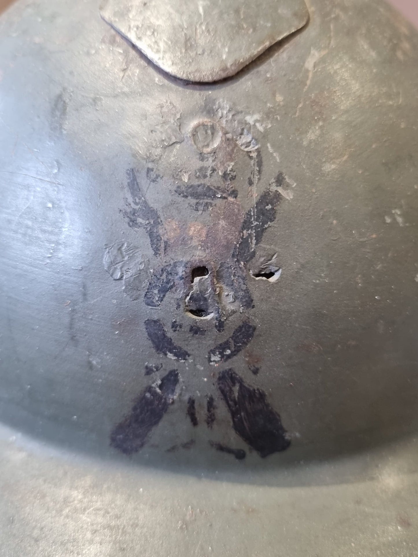 1930s Italian Army M16 ‘Lippmann’ Adrian Helmet