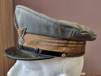 WW2 Italian Colonel’s Visor Cap, 1st Autieri Regiment (Army Transport)