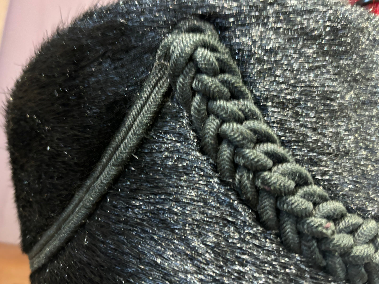 SOLD! Pre-WW1 1st Middlesex Rifles (Victoria & St George’s) OR’s Sealskin Rifles Busby