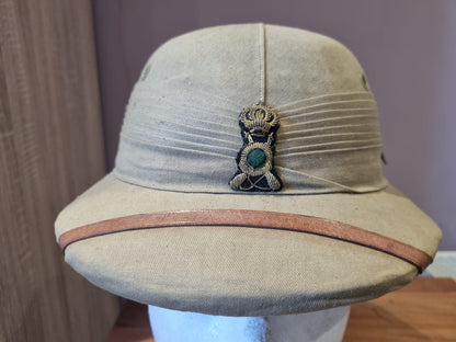 WW2 Italian Infantry Officer’s ‘India’ Pattern Pith Helmet