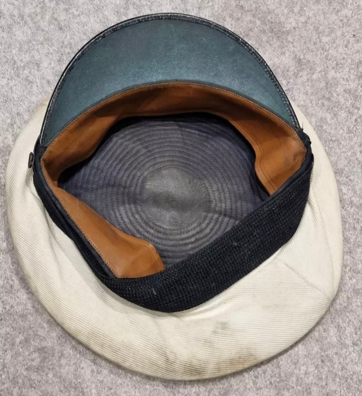 SOLD! WW2 Royal Navy Visor Cap With Cover