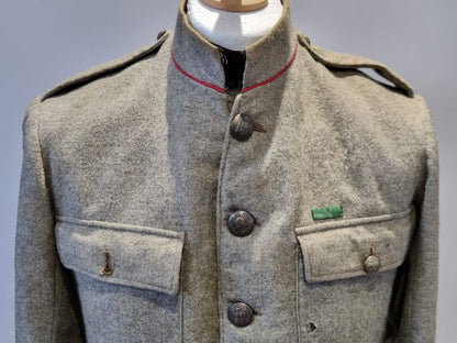 SOLD! Unusual Victorian Tunic for the 13th Middlesex Queen's Westminster Rifle Volunteers (The Grey Brigade)