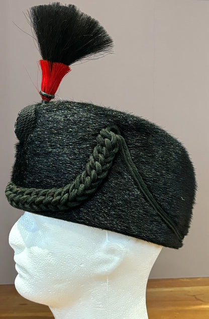 SOLD! Pre-WW1 1st Middlesex Rifles (Victoria & St George’s) OR’s Sealskin Rifles Busby