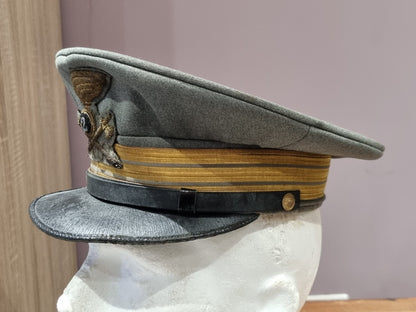 WW2 Italian Army Captain’s 2nd Signal Engineers (Genio Telegrafisti) Visor Cap