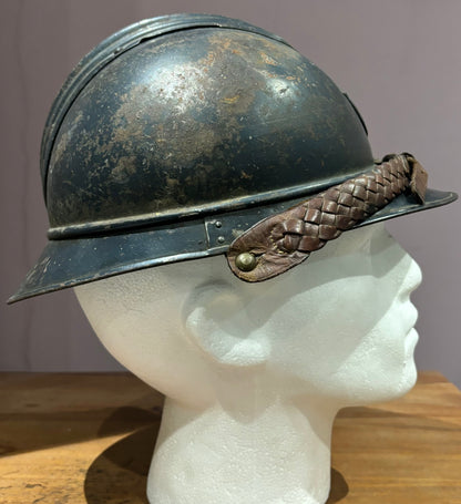 WW1 French Chasseur Officer’s M15 ‘Adrian’ Helmet