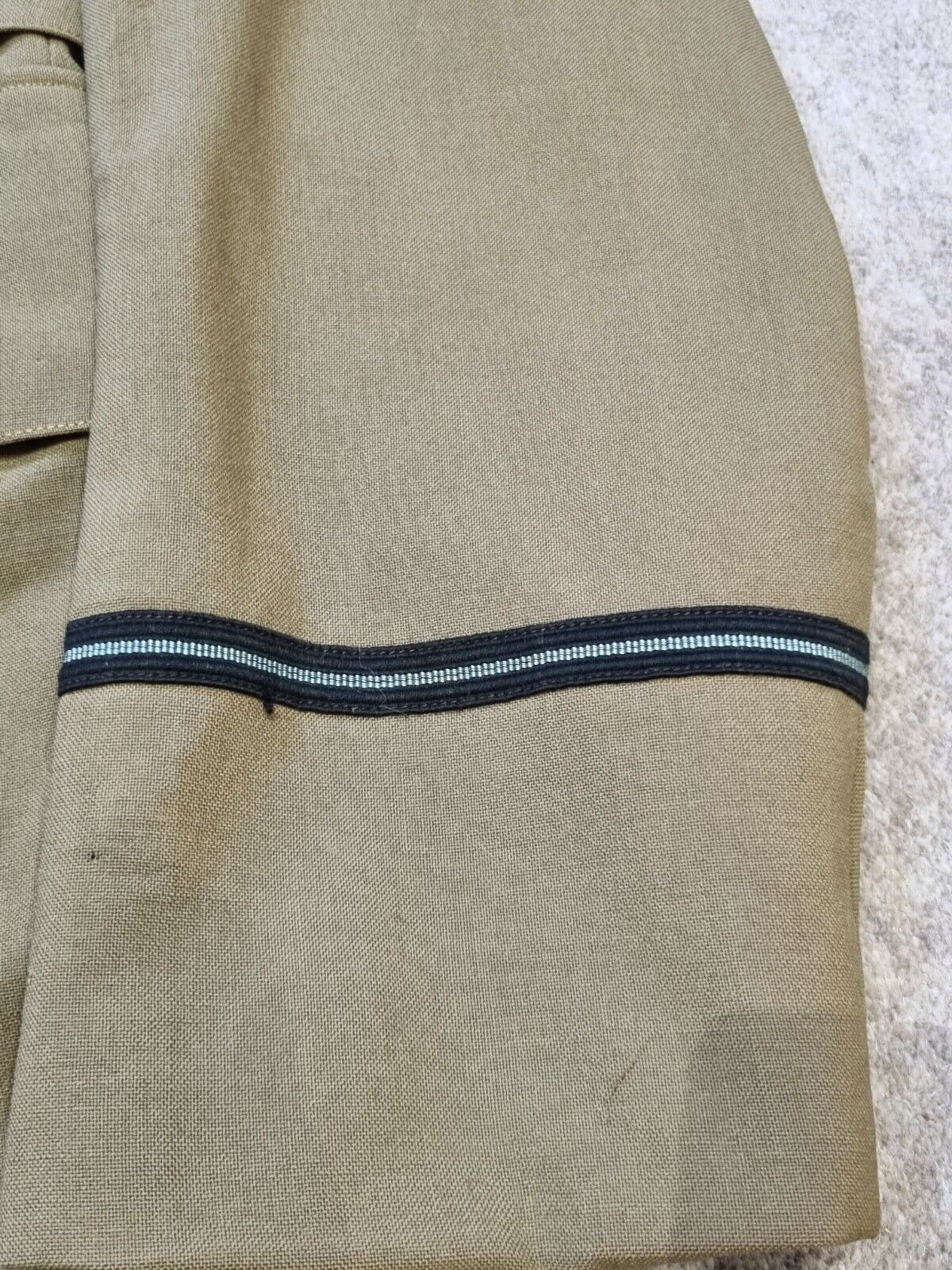 SOLD! WW2 RCAF Navigator's Summer Tunic, Named With Operations Mission Badge