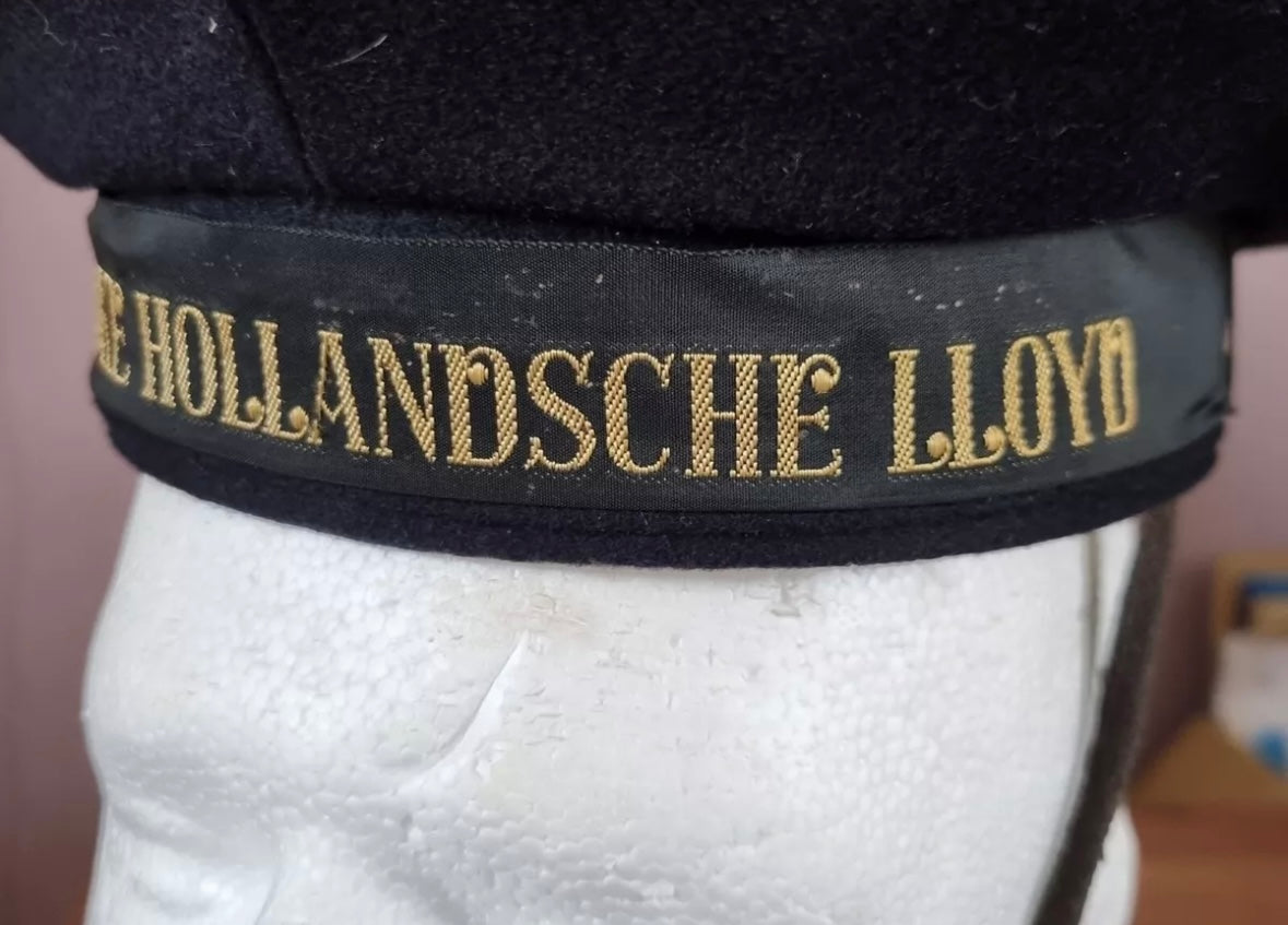 SOLD! Pre 1981 Dutch Merchant Navy Koninklijke Hollandsche Lloyd Ratings Cap