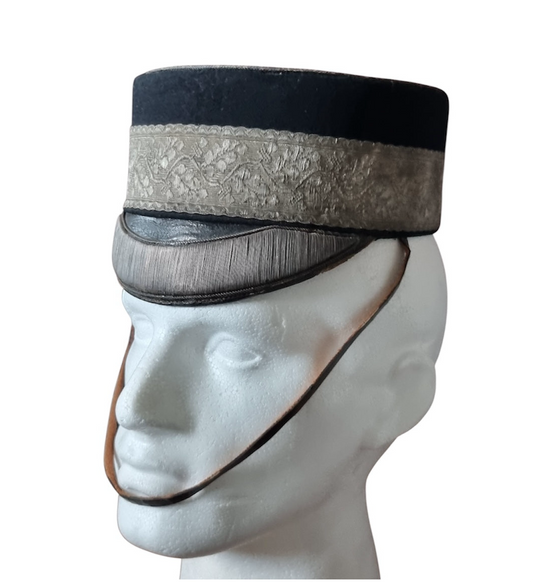 SOLD! Victorian Yorkshire Dragoons NCOs 1880 Pattern Forage Cap