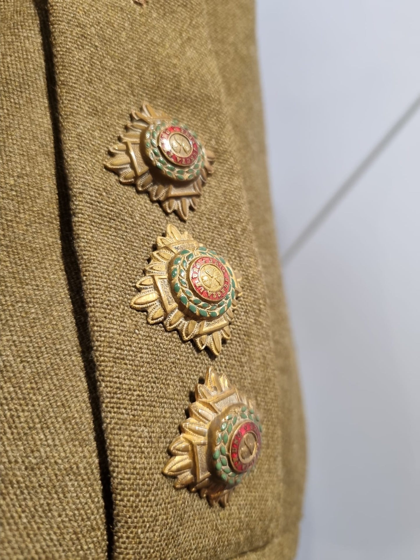 SOLD! WW2 British Army Captain’s Jacket and Sam Browne Belt, Dated 1939