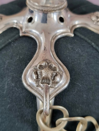 SOLD! Victorian Royal South Gloucestershire Regiment Officer’s Home Service Helmet