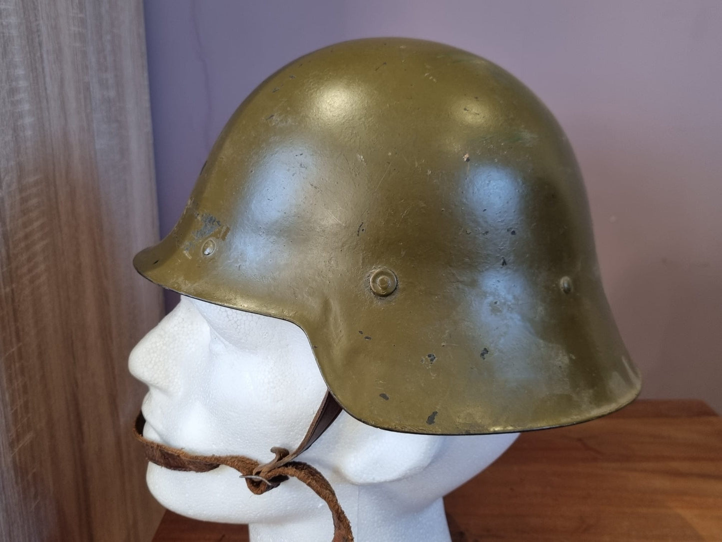 SOLD! Spanish Civil War M26 ‘Con ala’ Helmet