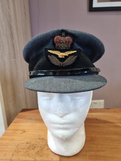 Rare 1950s Womens Royal Air Force (WRAF) Officer’s Cap