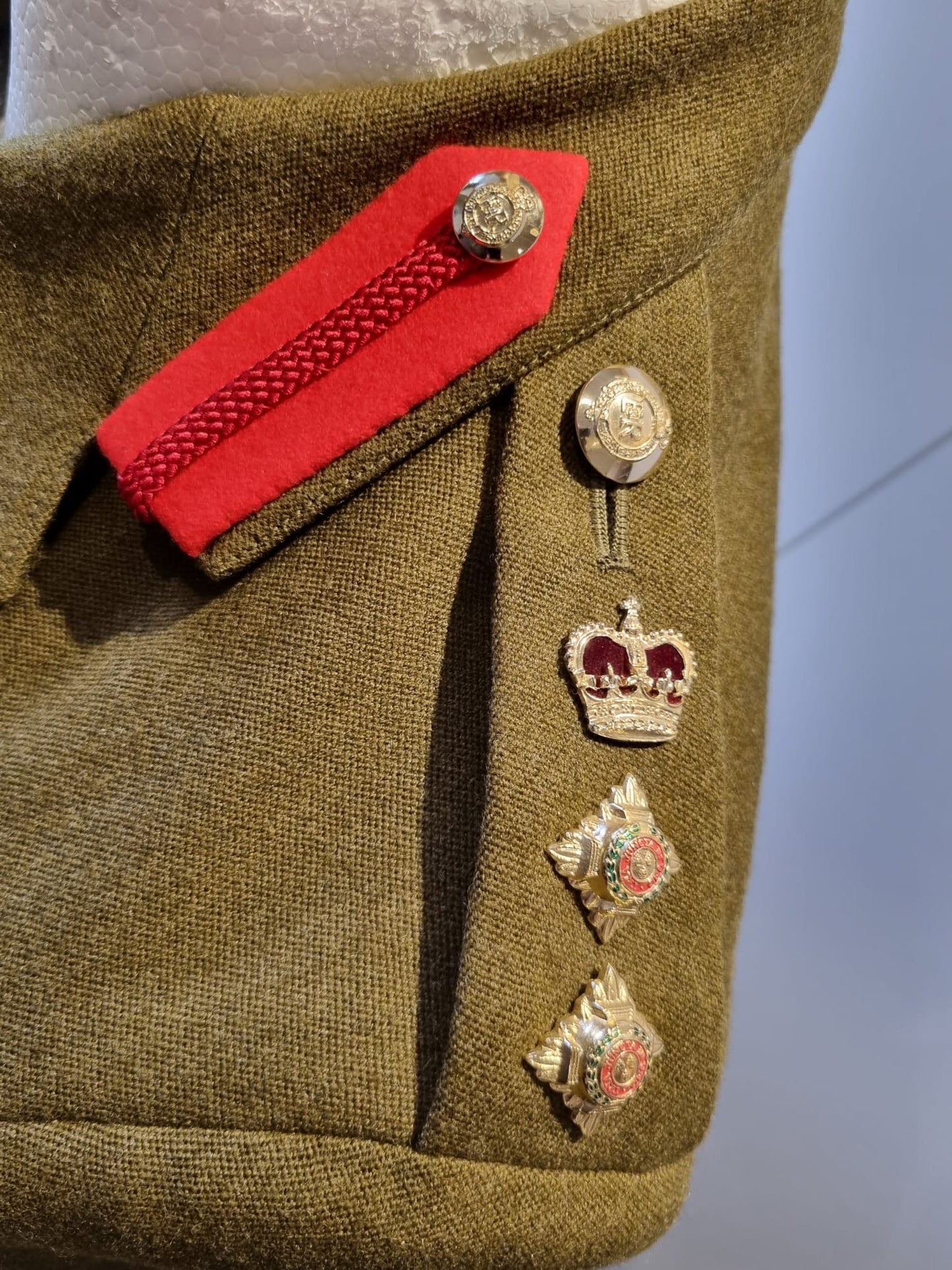 SOLD! Post War Royal Corps of Transport Colonel's Jacket, Trousers and Visor Cap