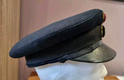 SOLD! Rare Maltese Made, WW2 or Earlier, Royal Navy Petty Officer’s Visor Cap