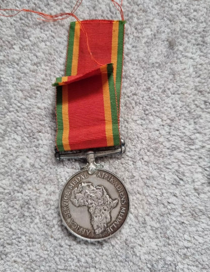 WW2 Medal Group to Airman W. F. Appel- South African Air Force (SAAF)