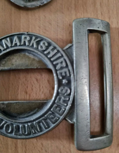 SOLD! Pre-1908 29th Lanarkshire Volunteer Rifles Belt Buckle