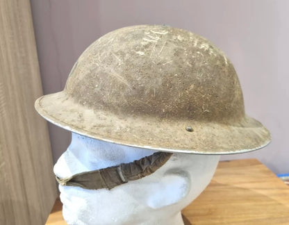 SOLD! WW2 British Rescue MK2 ‘Brodie’ Helmet